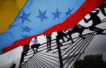 <p>Загострення кризи у Венесуелі</p>