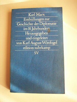 The known Karl Marx' evidence in his work 