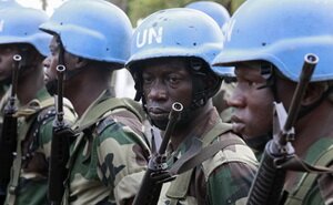 UN peacekeepers in Côte d'Ivoire