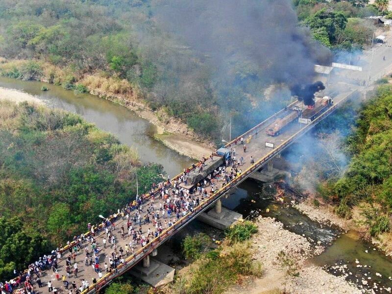 Протистояння на кордоні Венесуели із Колумбією