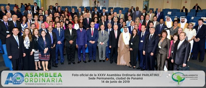 14 червня ц. р. відкрилась 35-я асамблея парламенту Латинської Америки і Карибського басейну (Парлатіно)
