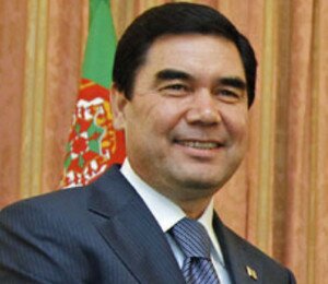 President of Turkmenistan Gurbanguly Myalikgulyevich Berdimuhamedow