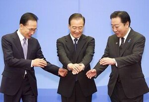 China, Japan and South Korea agreed to begin talks on creation of the free trade area