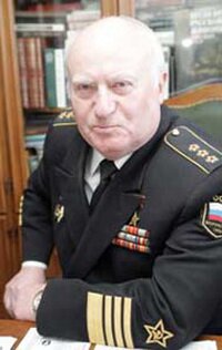 Адмірал Е. Д. Балтін (1936-2008) Командувач Чорноморським флотом в 1993-1996 рр.