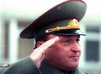 : P.Grachev, Defence Minister of the RF in 1992-1996, Army General