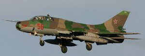 Su-17, fighter-bomber, the first Soviet aircraft with variable geometry wing