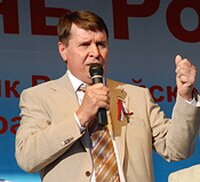 S.Tsekov, the Head of the Supreme Council of the Crimea in 1994-1995,