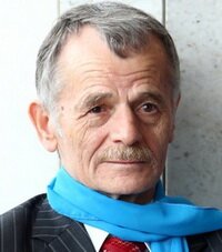 М.Dzhemilyov, the Head of the Mejlis of Crimean Tatars