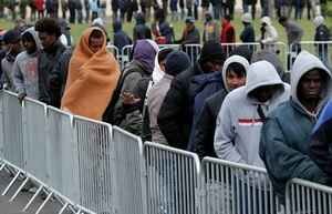 Almost 70 % of migrants to Europe are male