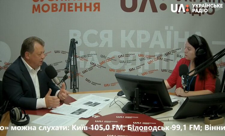 Виступ Президента «Борисфен Інтел» Віктора Гвоздя на Українському радіо