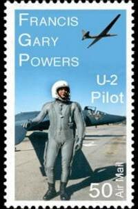 Непочтовая марка, посвященная пилоту U-2 Фрэнсису Гэри Пауэрсу