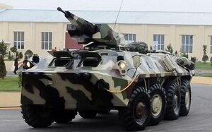 Ukrainian BTR-3E1 with the universal module “Shturm”, built for Thailand