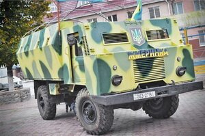 Ukrainian BTR based on GAZ-66