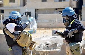 The "ground-to-ground" missiles used in attacks at the suburb of Damascus, contained sarin,- reports the UN inspection