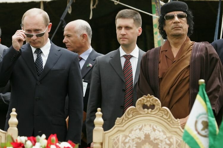 Візит В. Путіна до Лівії у квітні 2008 року