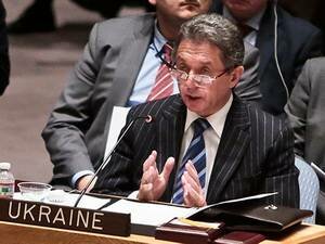 Permanent Representative of Ukraine to the United Nations Yuriy Sergeyev