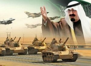 The armed forces of Saudi Arabia since 1990 have increased by half