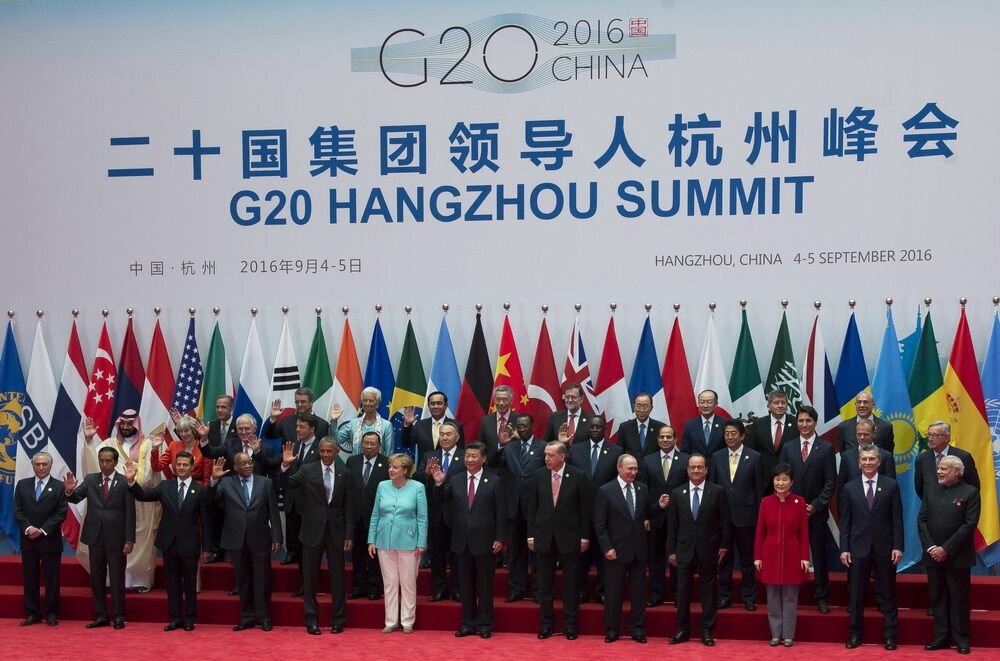 Саммит G20 в г. Ханчжоу, 4–5 сентября 2016 г.