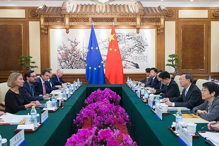 7-й раунд стратегического диалога Китай — ЕС в Пекине, 19 апреля 2017 г.