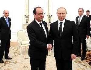 Francois Hollande's visit to Moscow, November 26, 2015