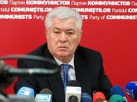 Лідер опозиційної Партії Комуністів Республіки Молдова (ПКРМ) В. Воронін