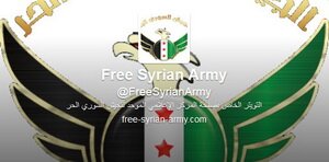 The emblem of the Free Syrian Army