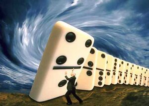 The main reasons for the global financial and economic crisis in 2008 was the problem of debts in the USA, because of which, actually, took place the so-called “domino effect”